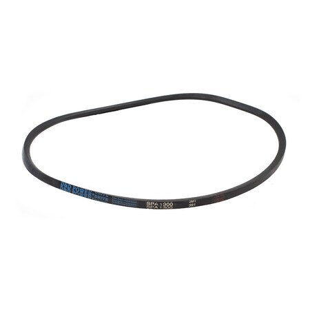 D&D SPA1300 Metric V-Belt, 1300mm Outside Length, 13 mm Top Width, 10 mm Thickness, 1 Ribs SPA1300